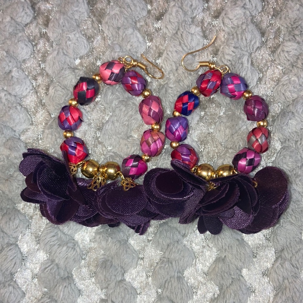 Beautiful handmade earrings